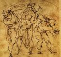 скица на Микеланджело Буонароти